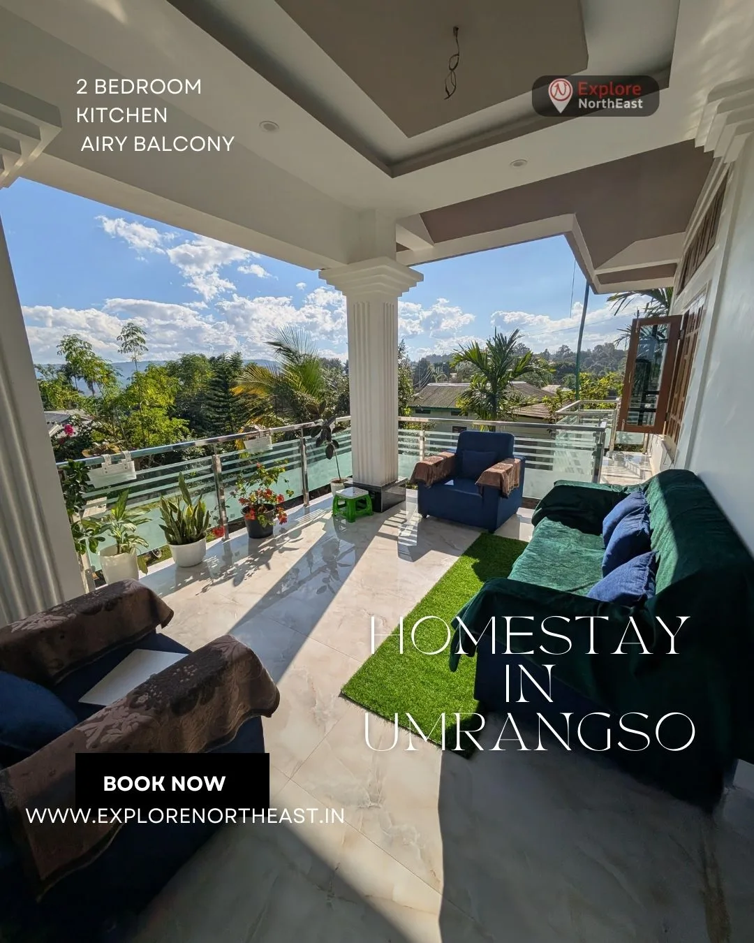 Nohshring Homestay (*2 Bedroom *2 Bed *1 Bathroom *4 Guest)