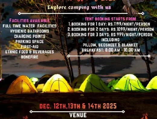 Dima Hasao Adventure Association (DHAA) Camping